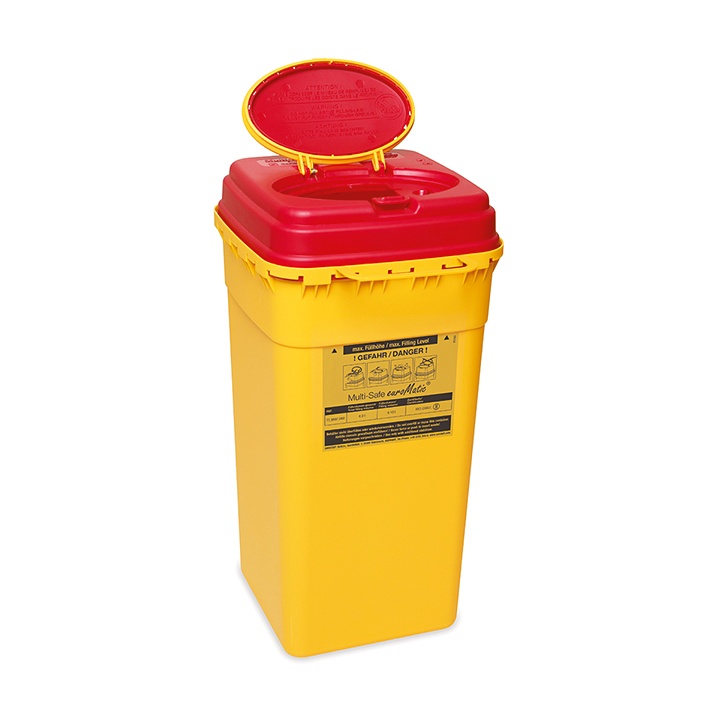 [SAR 77.3897.060] Kanülenabwurfbehälter 6,0 Ltr. Multi-Safe euroMatic 6000