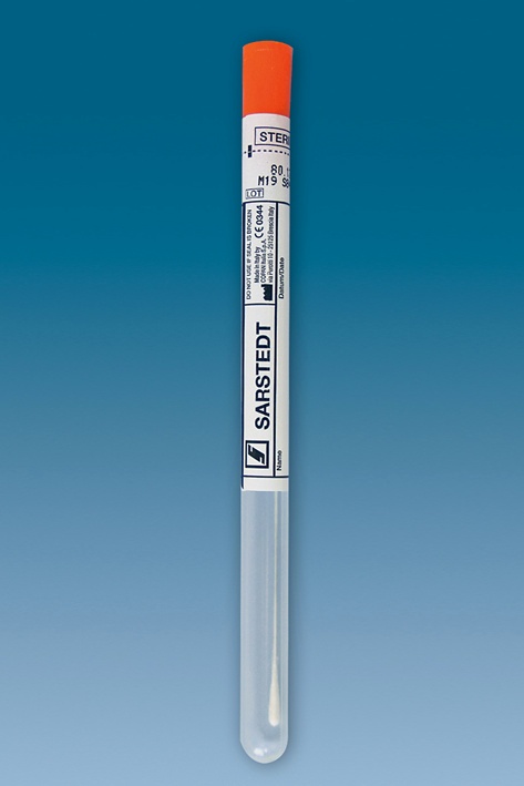 Abstrichtupfer neutral Aluminium-Stab 133mm, steril (100 Stck.)