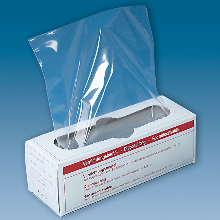 [SAR 86.1197] Vernichtungsbeutel 200 x 300 mm Aus Polypropylen, ohne Druck (100 Btl.)