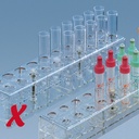 Ständer mit 20 Bohrungen