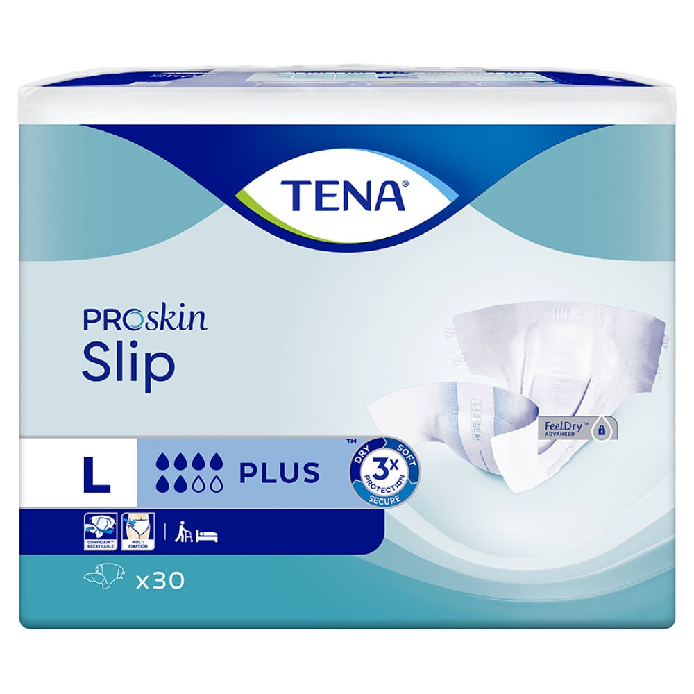 [SCA 710730] TENA Slip Plus Large blau Windelhosen (3 x 30 Stck.)