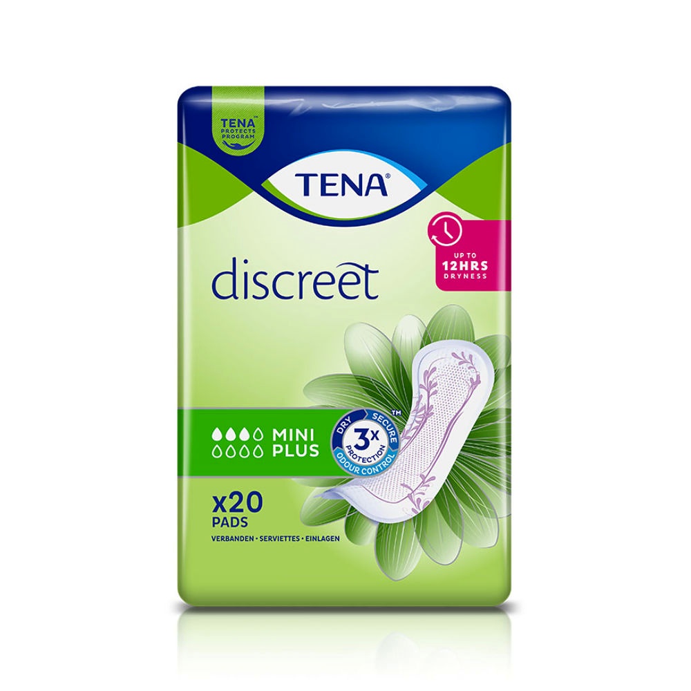 TENA Lady Discreet Mini Plus Inkontinenzeinlagen (6 x 20 Stck.)