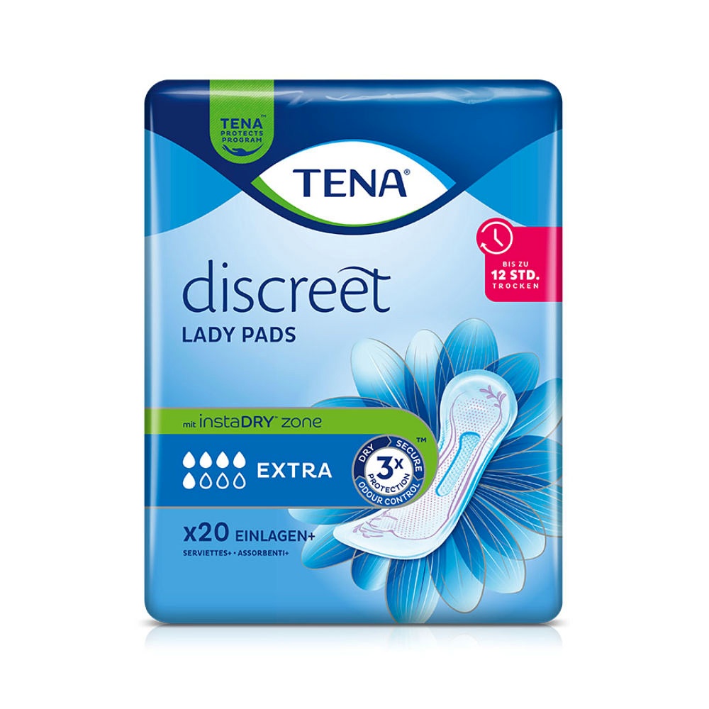 [SCA 760696] TENA Lady Discreet Extra Inkontinenzeinlagen (12 x 20 Stck.)