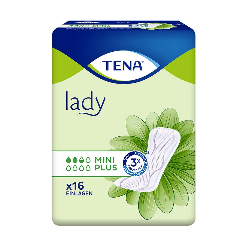 TENA Lady Mini Plus Inkontinenzeinlagen (6 x 24 Stck.)