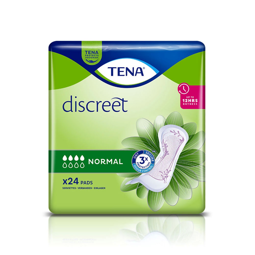 [SCA 760806] TENA Lady Discreet Normal Inkontinenzeinlagen (12 x 24 Stck.)