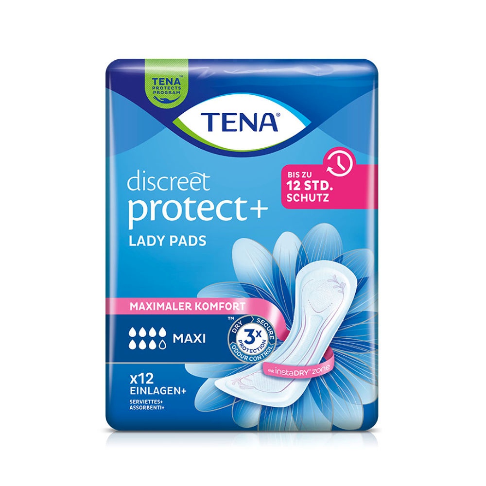 TENA Lady Discreet Maxi Inkontinenzeinlagen (12 x 12 Stck.)