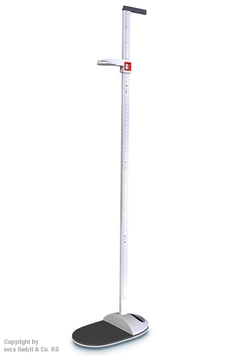 Mobiles Stadiometer seca 217 Mobile Messstation