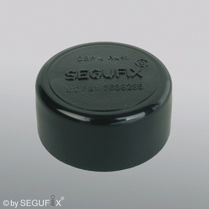 [SEG 1204] SEGUFIX-Magnetknopf Schwarz/segufix.com