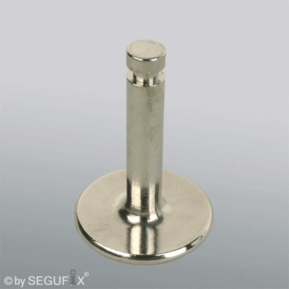 [SEG 1205] SEGUFIX-Metallsockel für SEGUFIX-Magnetknopf schwarz/segufix.com