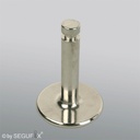 SEGUFIX-Metallsockel für SEGUFIX-Magnetknopf schwarz/segufix.com