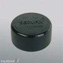 SEGUFIX-Magnetknopf Schwarz/segufix.com (10 Stck.)