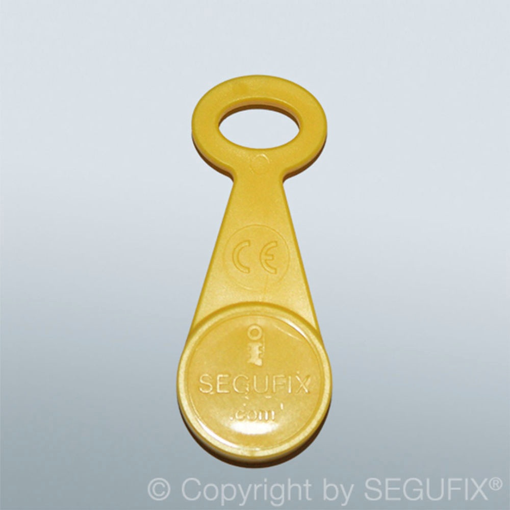 [SEG 1307] SEGUFIX-Dreh-Patentschlüssel gelb