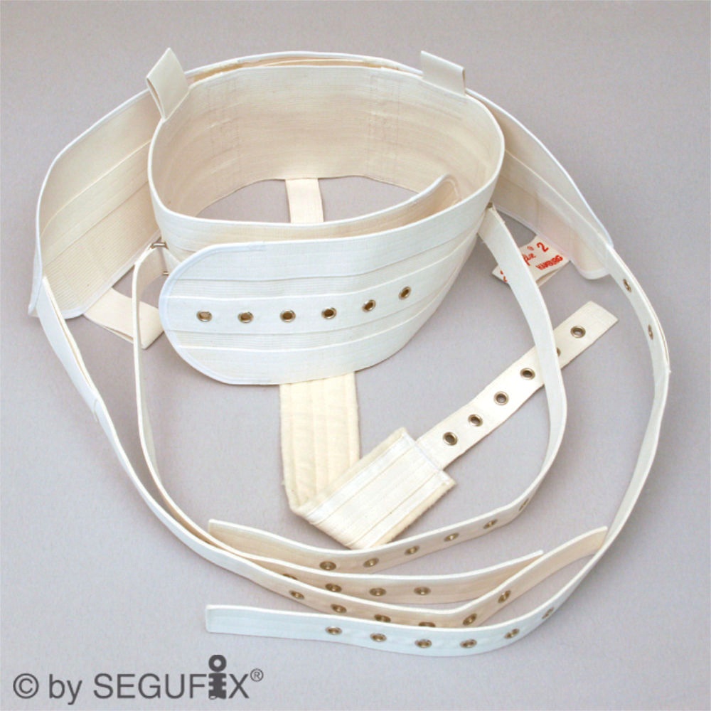 [SEG 2121/E-M] SEGUFIX-Standard mit Schrittgurt Gr. M Lange Befestigungsgurte