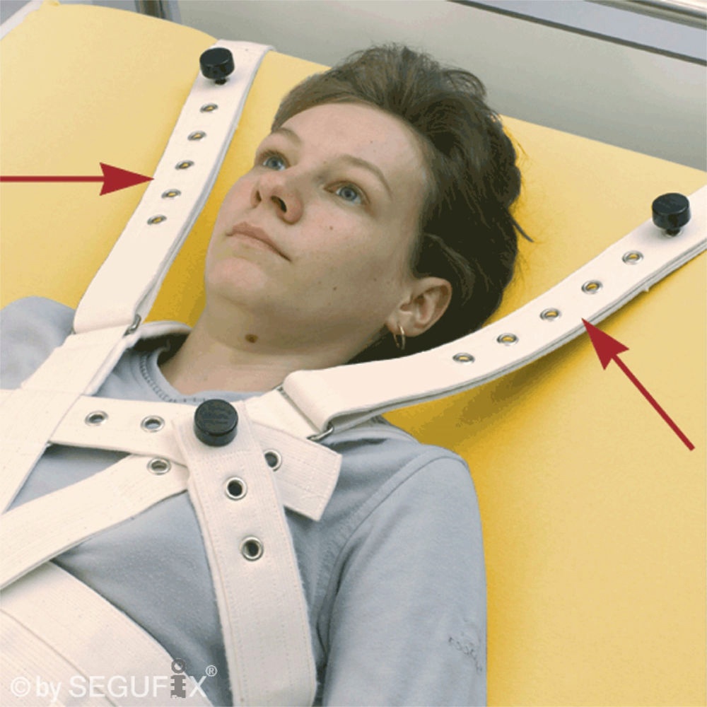 SEGUFIX-Schulter-Zusatzhalterung Mit Magnetschloss-System schwarz