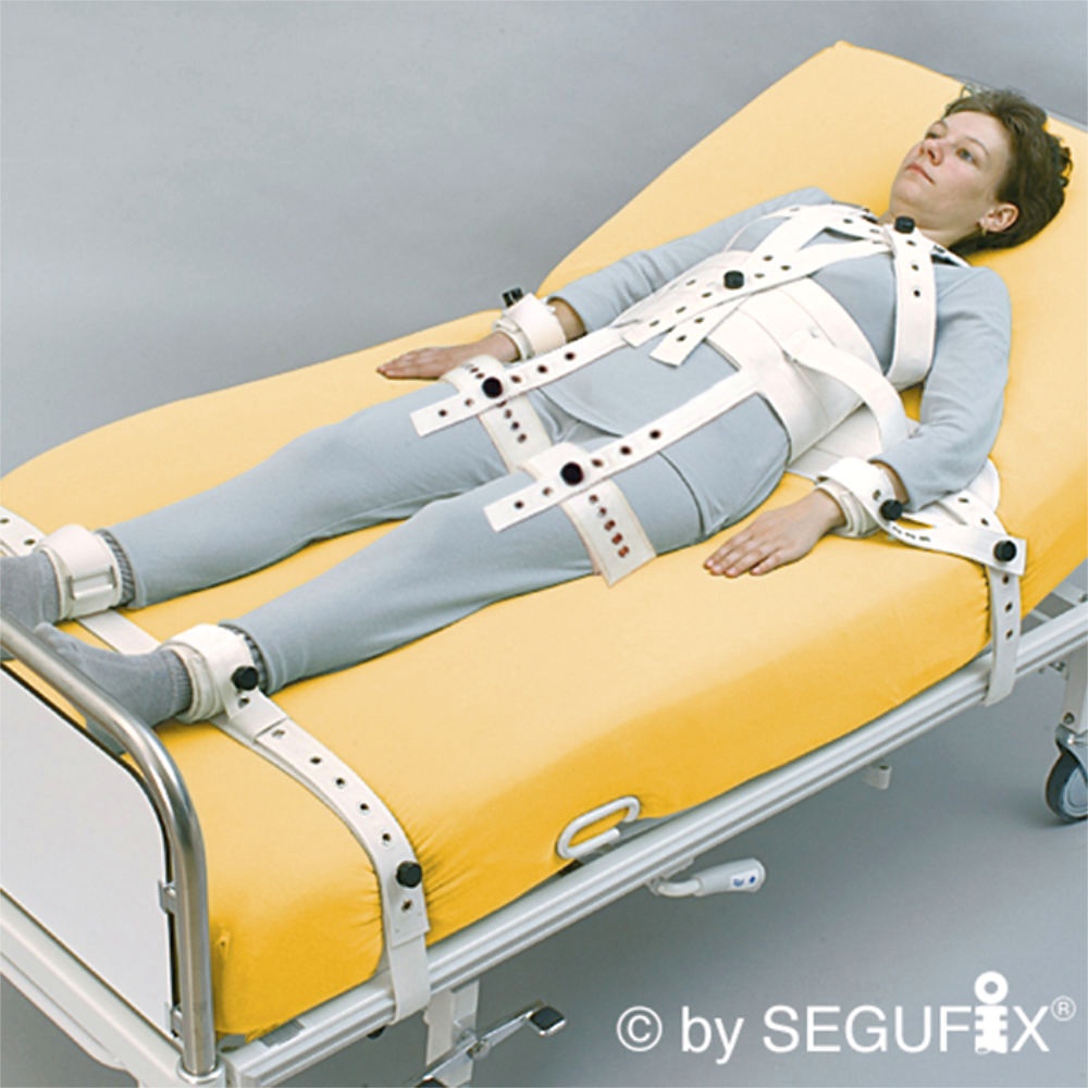 [SEG 2232/R-M] SEGUFIX-Komplett mit Oberschenkel Manschetten robust Gr. M