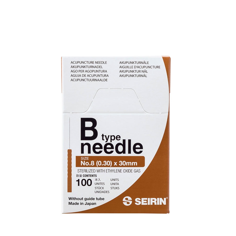 [SEI B3030] Standardnadeln B-Type 0,30x30 Nr. 8 (100 Stck.)