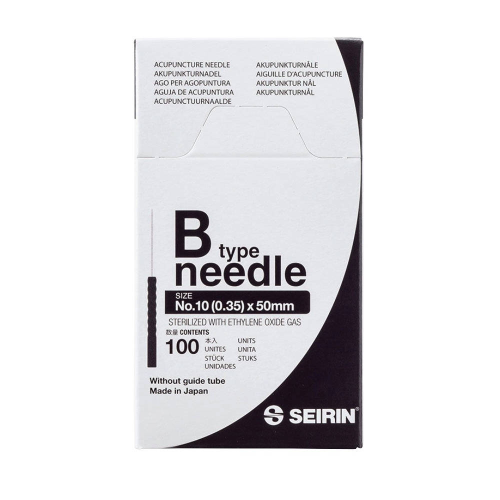 [SEI B3550] Standardnadeln B-Type 0,35x50 Nr. 10 (100 Stck.)