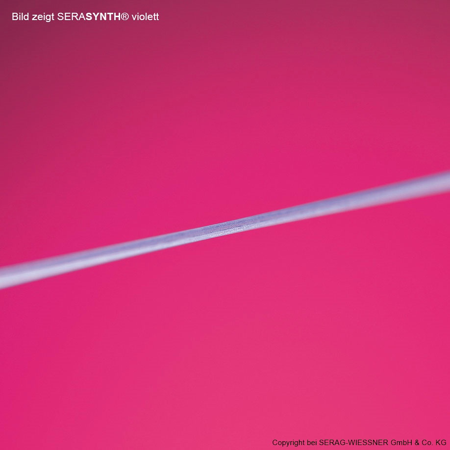 SERASYNTH DSS-13 4/0=1,5, violett Nahtmaterial Fadenlänge 45 cm (24 Stck.)