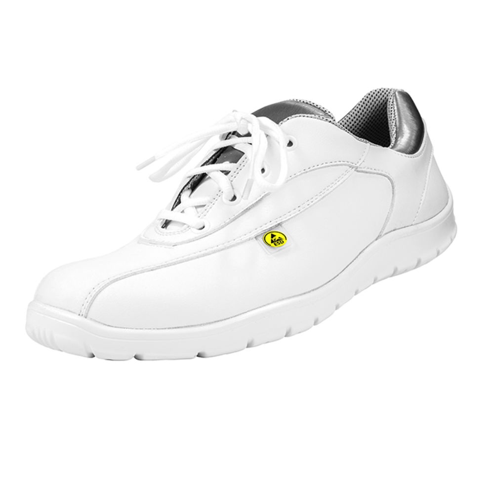 [SHR 1.1117.01.51.45] Halbschuh Modell NEUFAHRN Weiß, Gr. 45