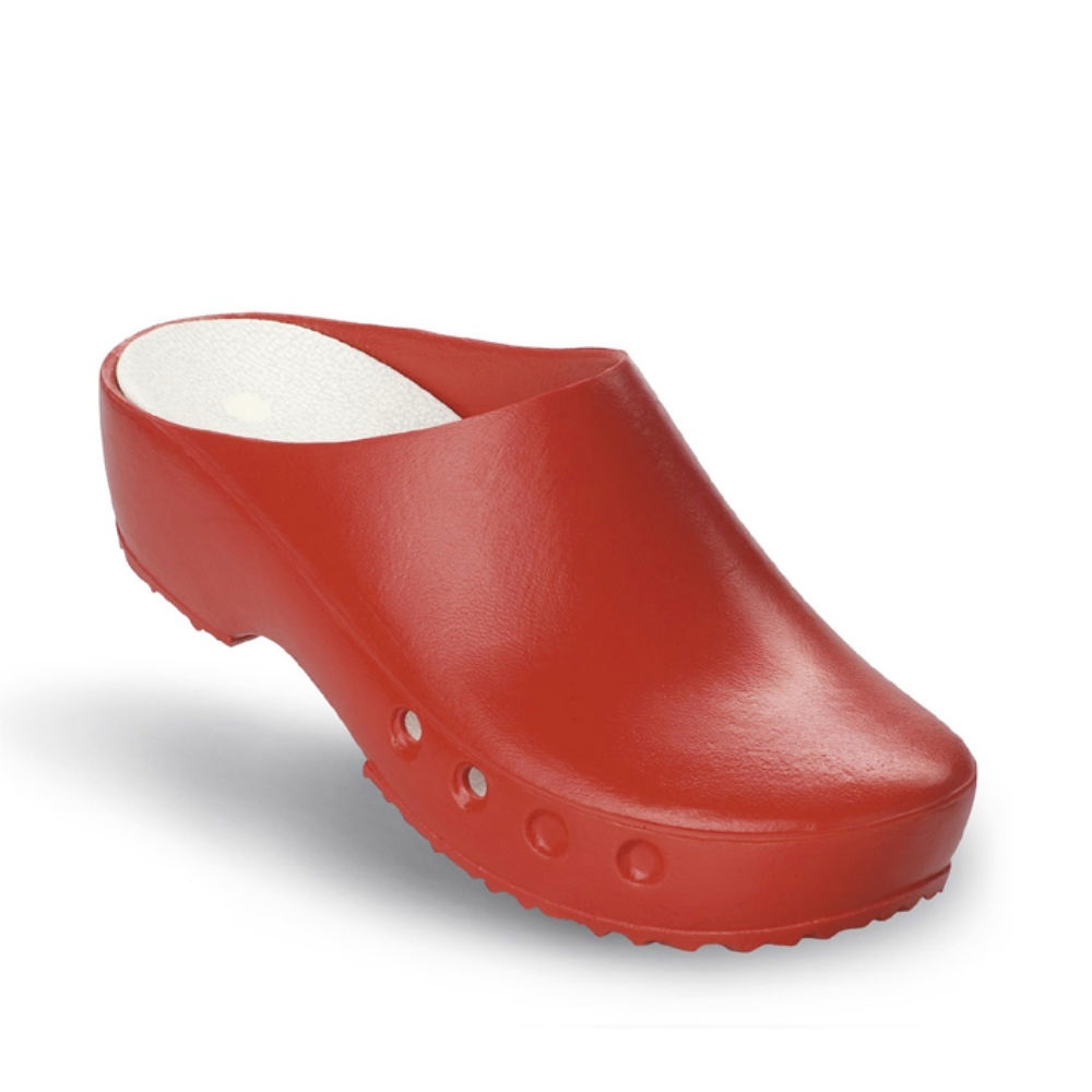 Antist. ChiroClogs Classic Ohne Fersenriemen rot, Gr. 38
