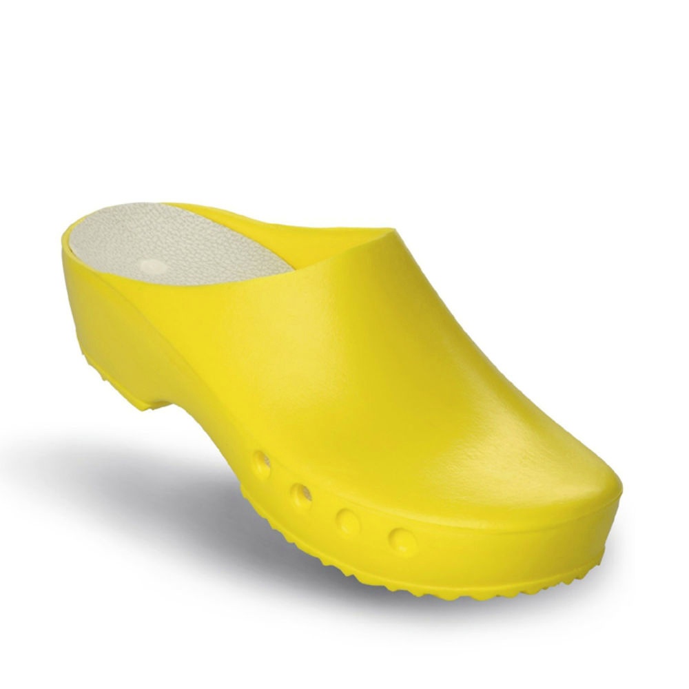 [SHR 3.2254.00.80.44] Antist. ChiroClogs Classic Ohne Fersenriemen gelb, Gr. 44
