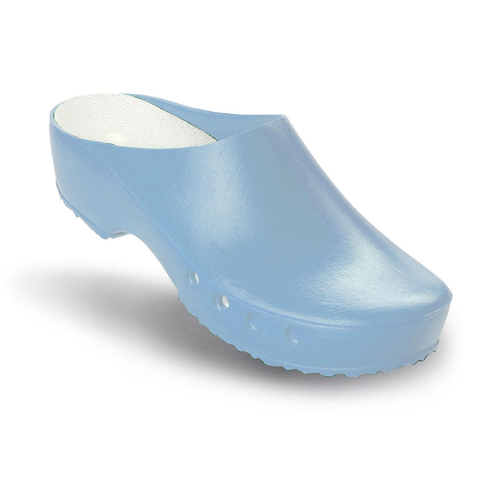 [SHR 3.2255.00.80.44] Antist. ChiroClogs Classic Ohne Fersenriemen hellblau, Gr. 44