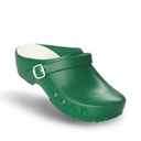 ChiroClogs Classic grün mit Fersenriemen Gr. 46