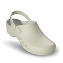 ChiroClogs Professional weiß mit Fersenriemen Gr. 45