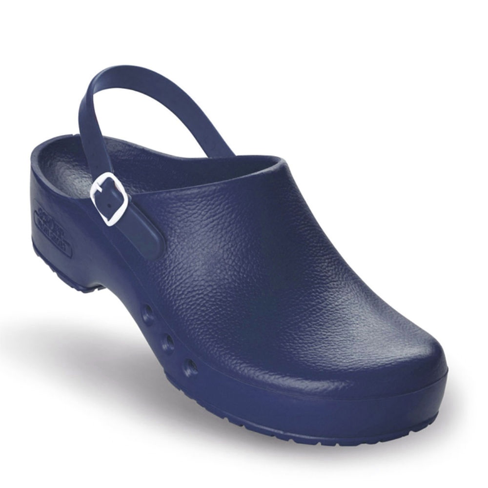 Antist. ChiroClogs Special Mit Fersenriemen blau, Gr. 46