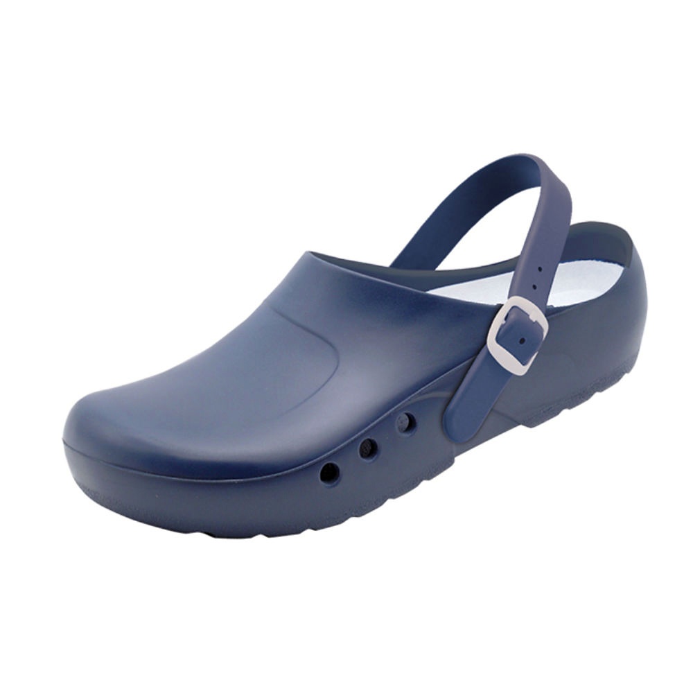 [SHR 3.2972.00.55.36] OrthoClogs mit Fersenriemen Blau, Gr. 36