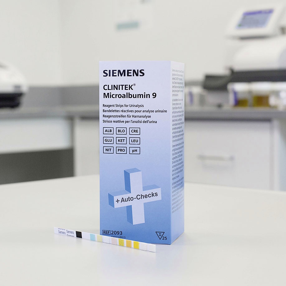 Clinitek Microalbumin 9 Harnteststreifen (25 T.)