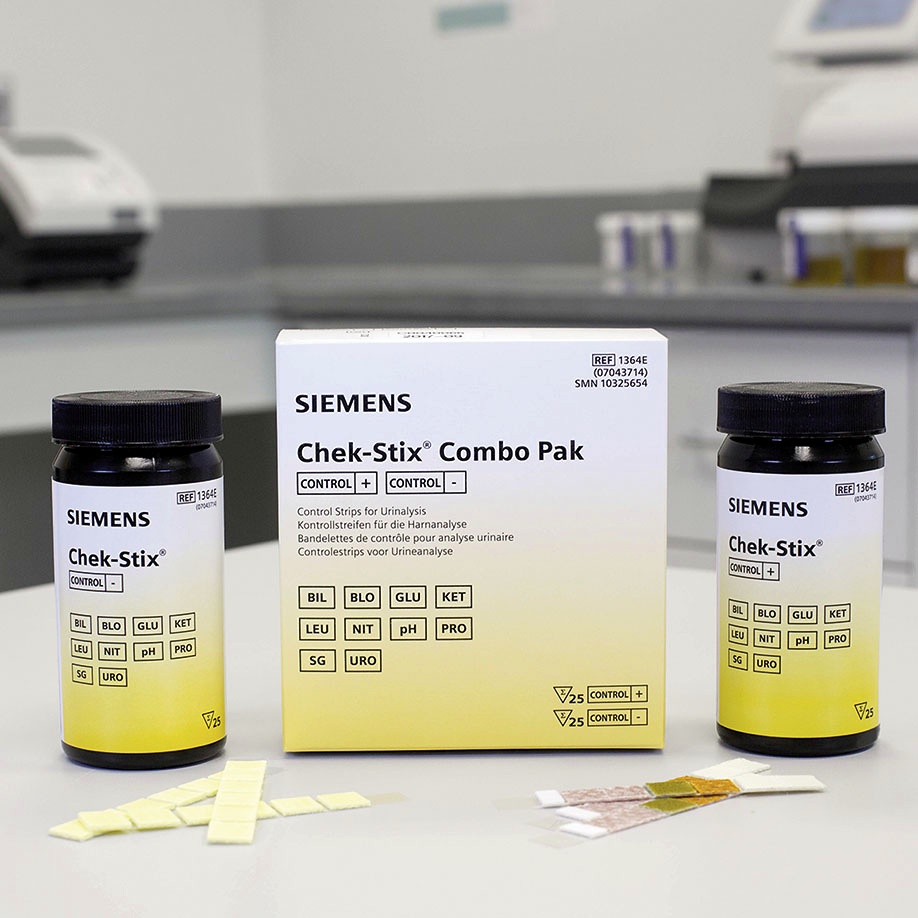 [SIE 07043714] Chek-Stix Combo Harnteststreifen (2 x 25 T.) - ohne PZN