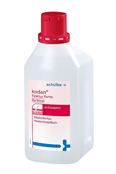 [SMH 104007] Kodan Tinktur forte farblos 1 Ltr. Hautdesinfektion