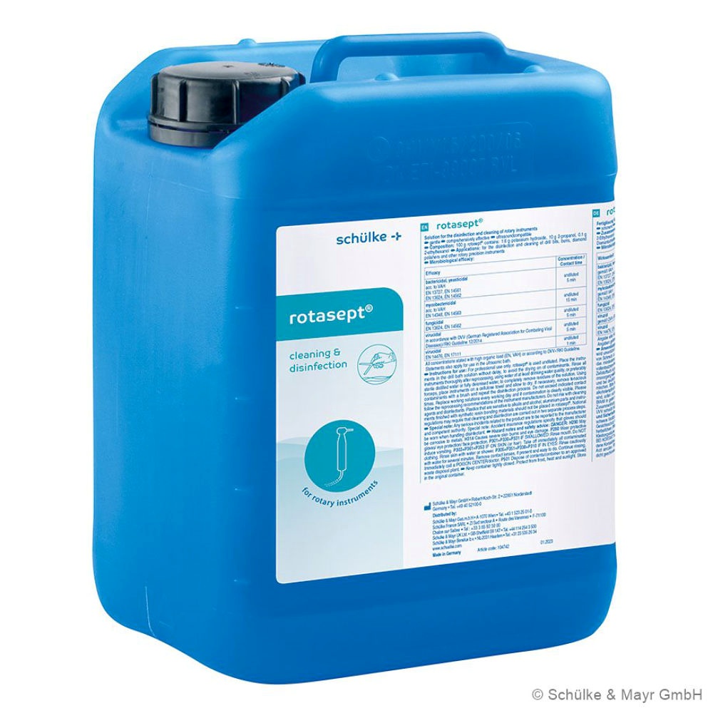 Rotasept Bohrerbad 5 Ltr. Instrumentendesinfektion