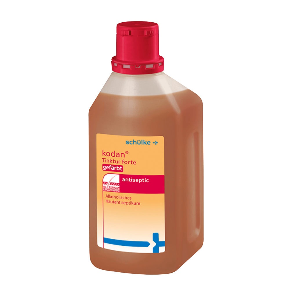 [SMH 104804] Kodan Tinktur forte gefärbt 1 Ltr. Hautdesinfektion
