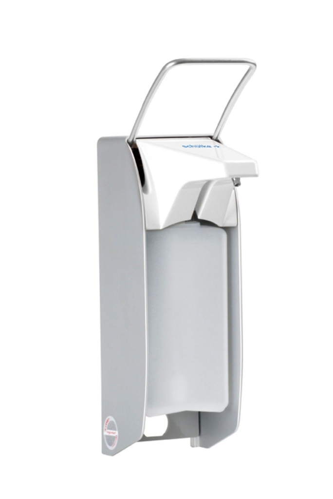 Präparatespender KHK 500 Kurzer Armhebel, mit Kunststoffpumpe