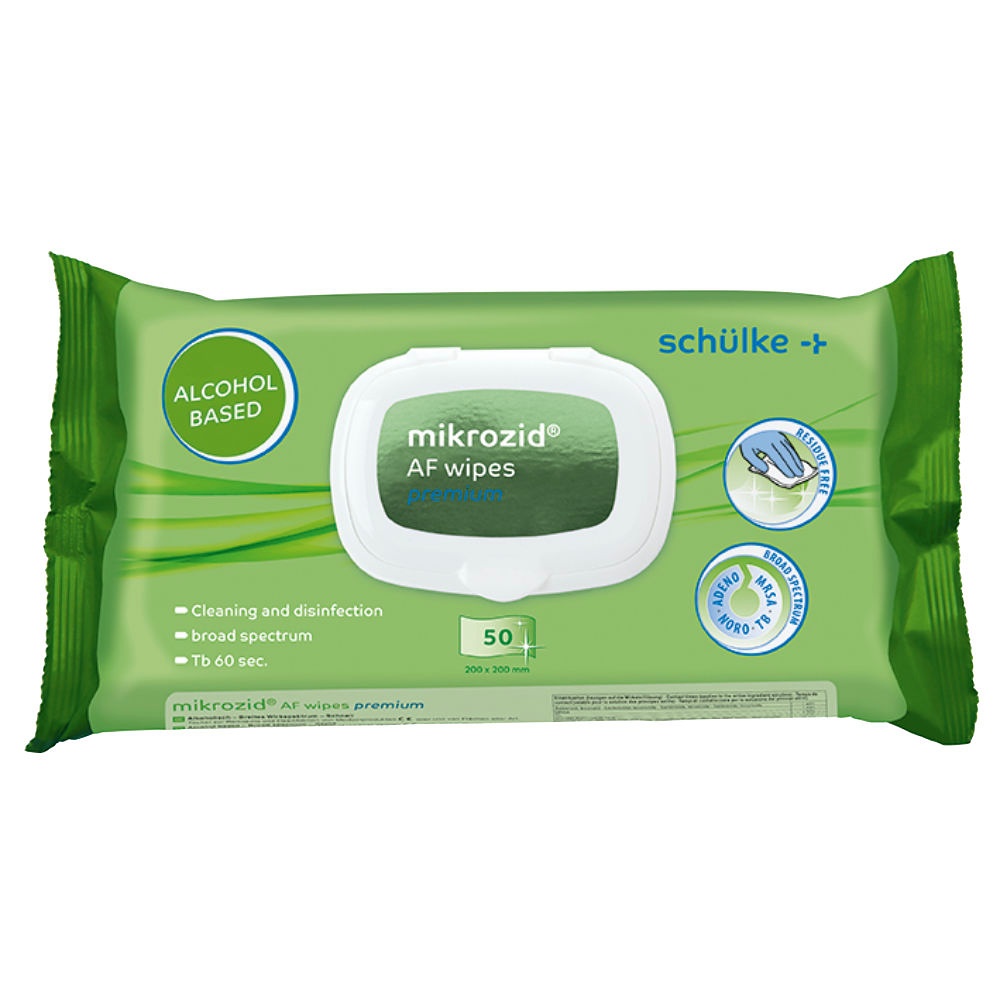 Mikrozid AF wipes premium Desinfektionstücher (12 x 50 T.)