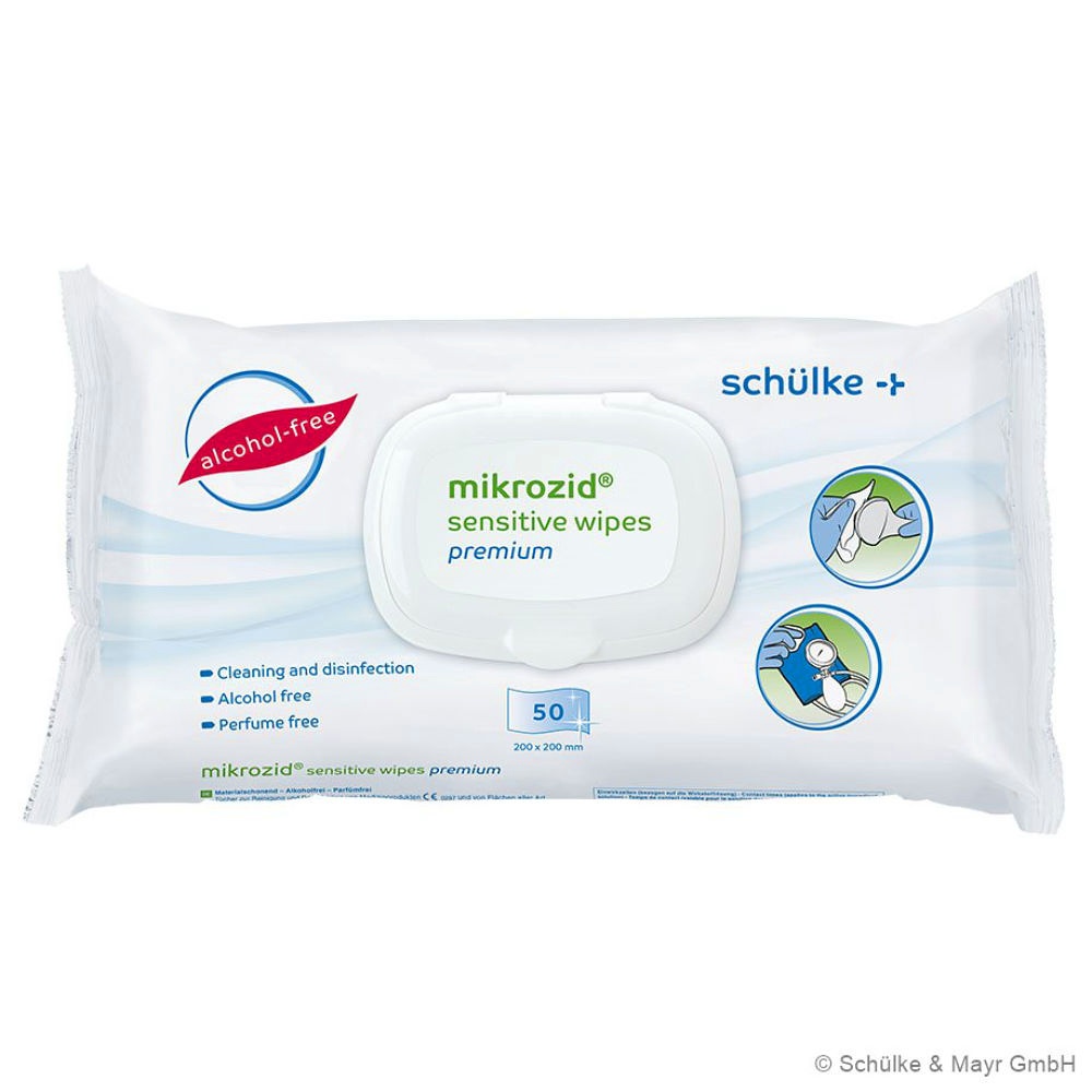 [SMH 70003101] Mikrozid sensitive wipes premium Desinfektionstücher (12 x 50 T.)