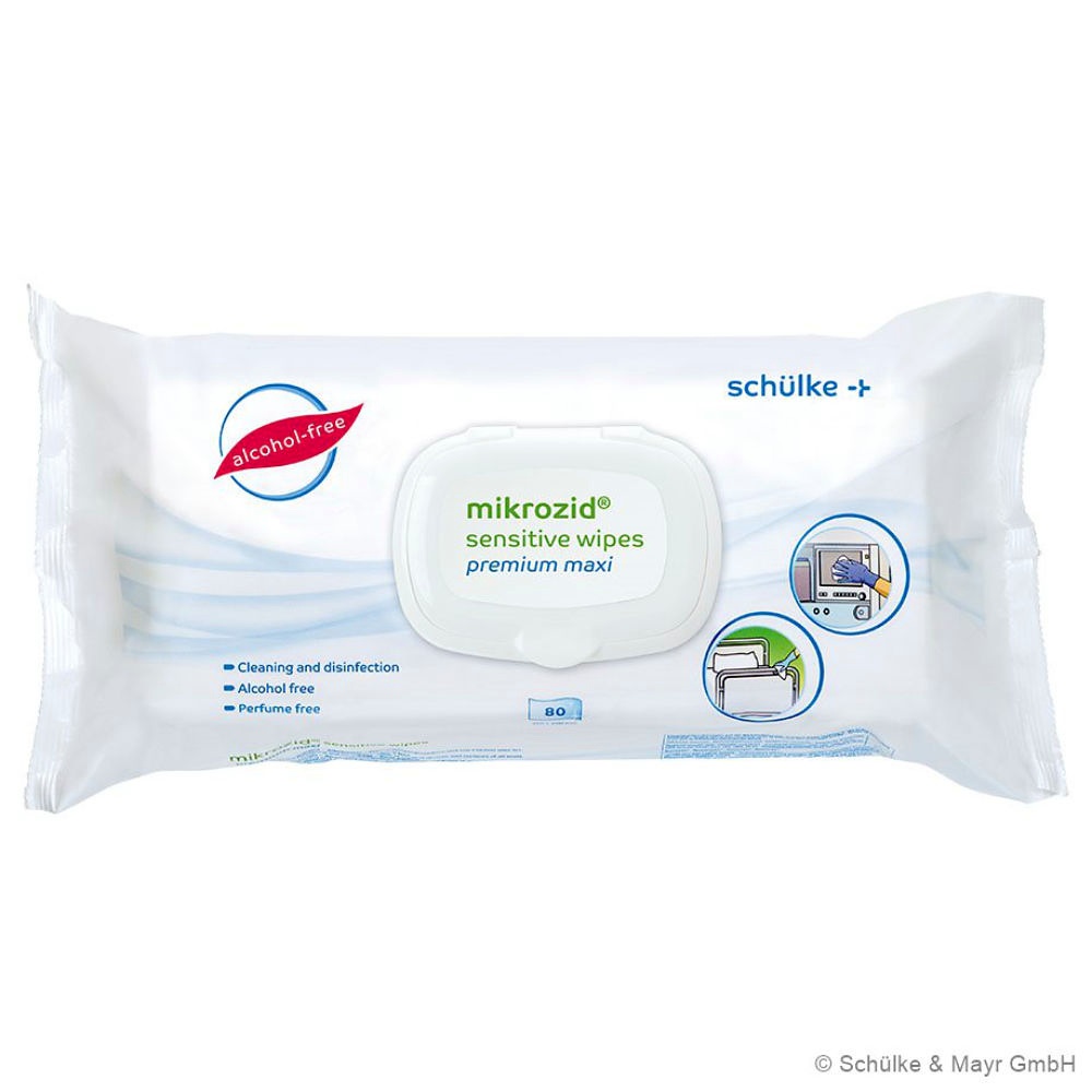 Mikrozid sensitive wipes premium maxi Desinfektionstücher (80 T.)