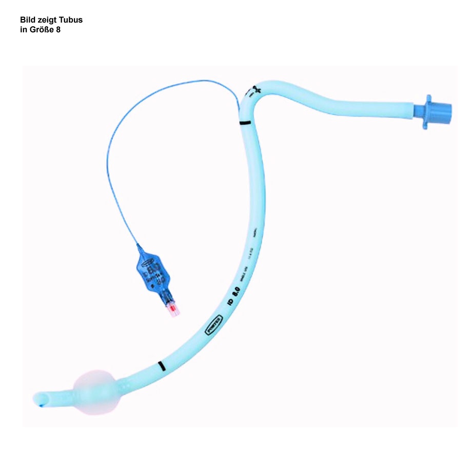 [SMI 100/133/065] BLUE LINE Tubus Polar Nord Nasal vorgeformt mit Cuff Gr. 6,5