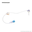 GRIPPER-Micro Sicherheits-Portnadeln 22 G x 19 mm (12 Stck.)