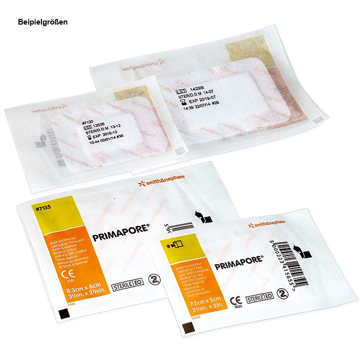 [SMN 7135] Primapore steril, 8,3 x 6 cm Vliesstoffverband (50 Stck.)