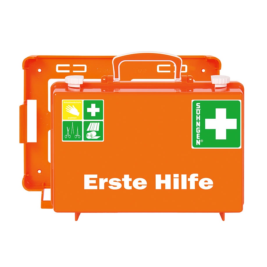 [SÖH 0301130] Erste-Hilfe Koffer SN-CD leer, orange