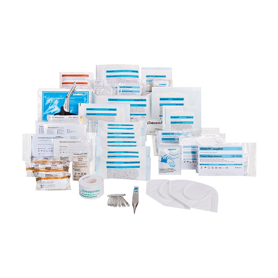 Füllung NormPlus DIN 13157 einschließlich Erweiterungsset Plus