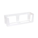 Wandhalterung für Verbandkasten KIEL, weiß Kunststoff