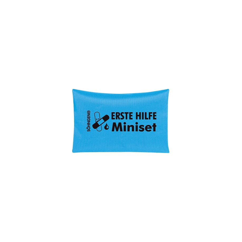 Erste-Hilfe-Miniset blau