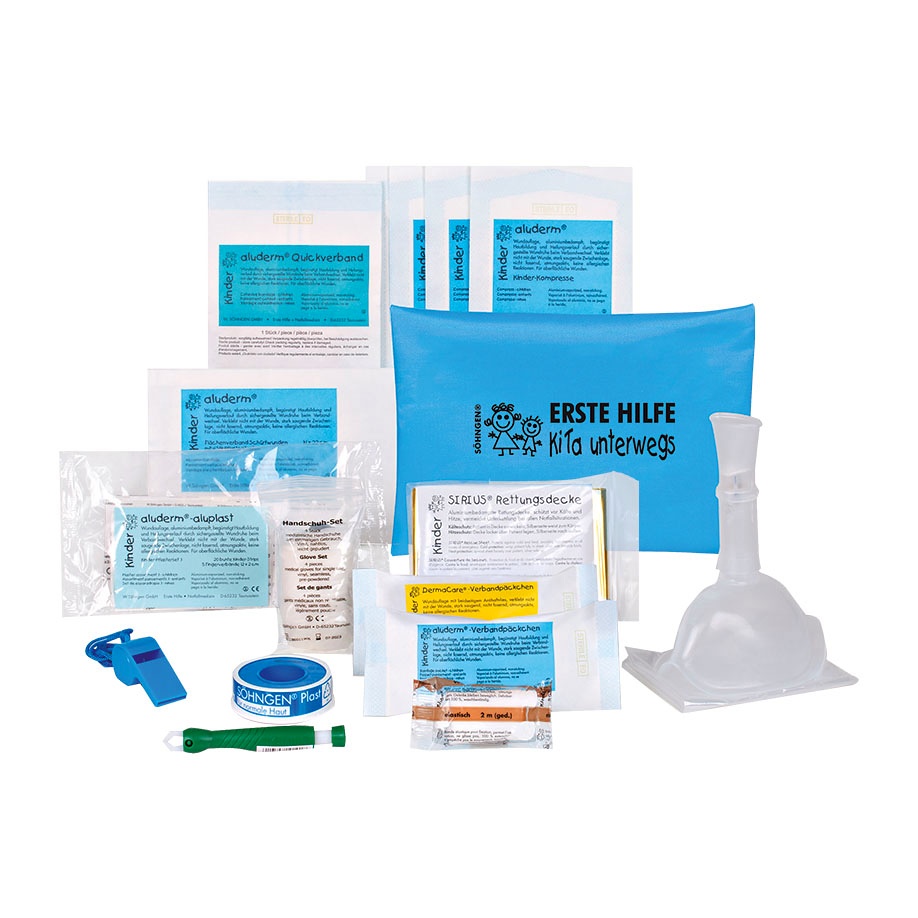 [SÖH 0350002B] Erste-Hilfe-Tasche KiTa blau von Söhngen