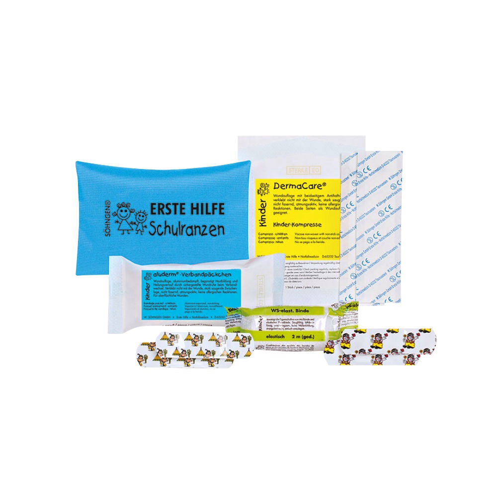 [SÖH 0350014B] Erste-Hilfe Set Schulranzen blau