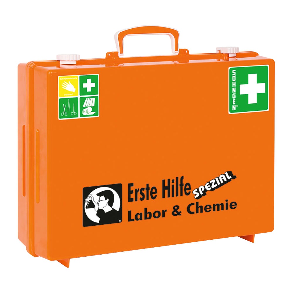 [SÖH 0360106] Erste-Hilfe Koffer Beruf Spezial Labor & Chemie
