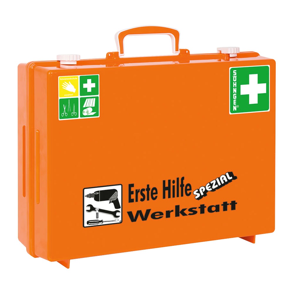 Erste-Hilfe Koffer Beruf Spezial Werkstatt